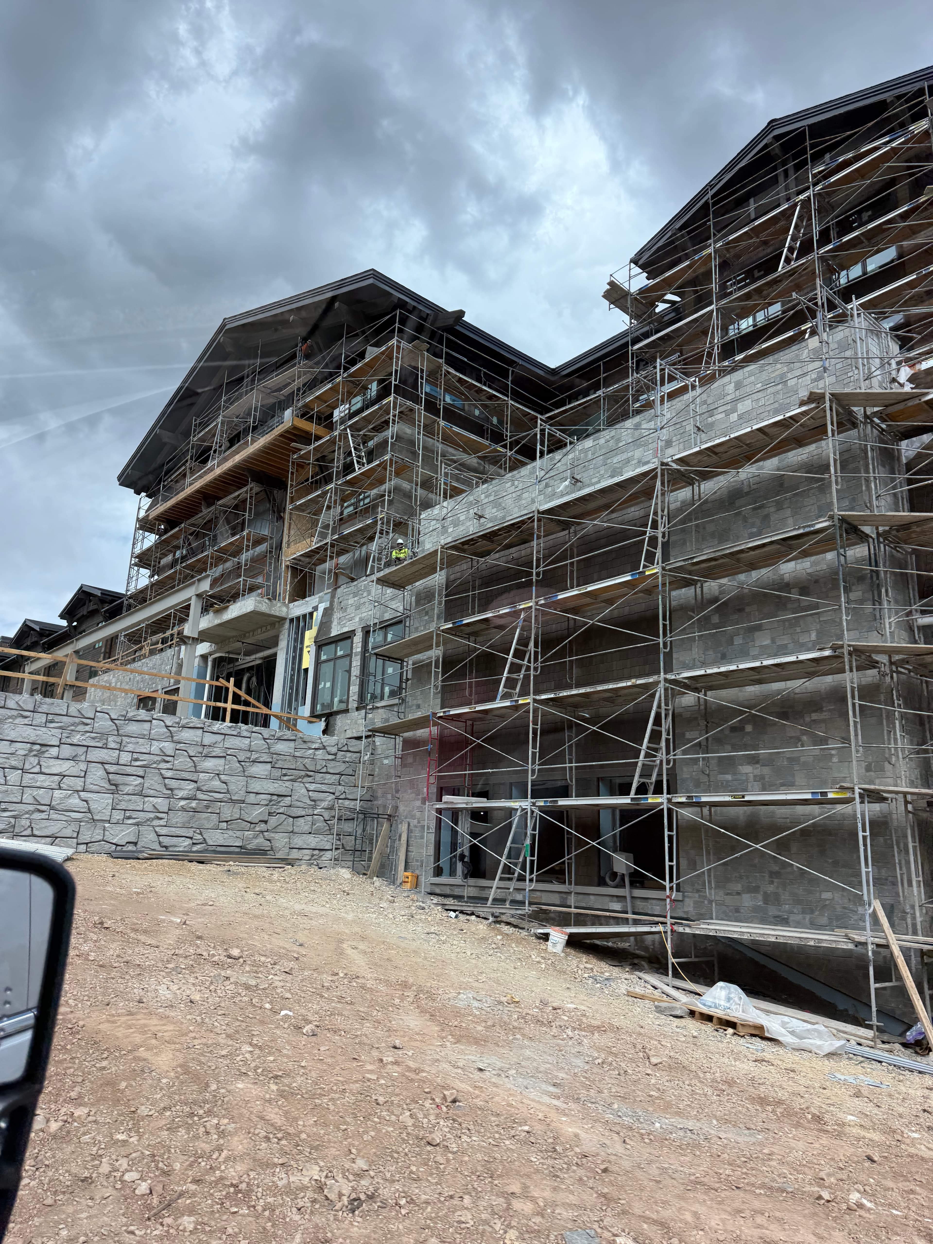 Pioche Village Heber hotel painting project in UT